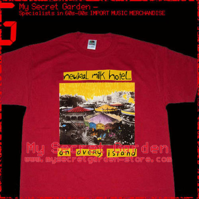 Neutral Milk Hotel - On Avery Island T Shirt 